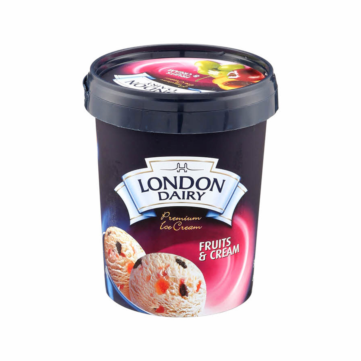 London Dairy Fruit & Cream Ice Cream 500ml