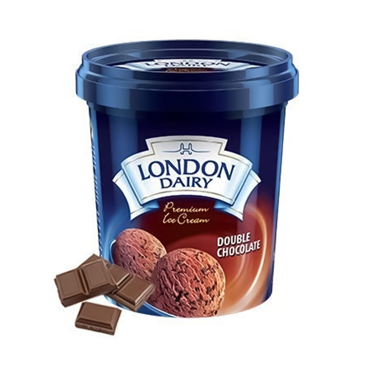 London Dairy Double Chocolate Ice Cream Tub 125ml
