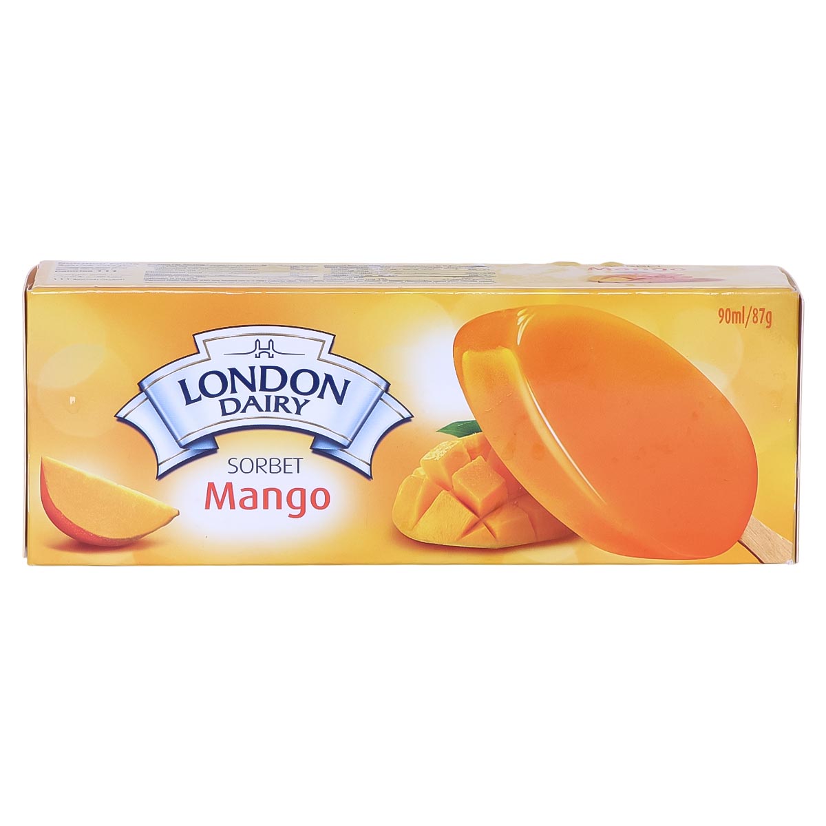 London Dairy Mango Sorbet Ice Cream Stick 100ml