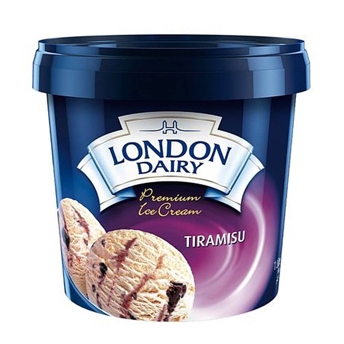 London Dairy Tiramisu Ice Cream Tub 500ml