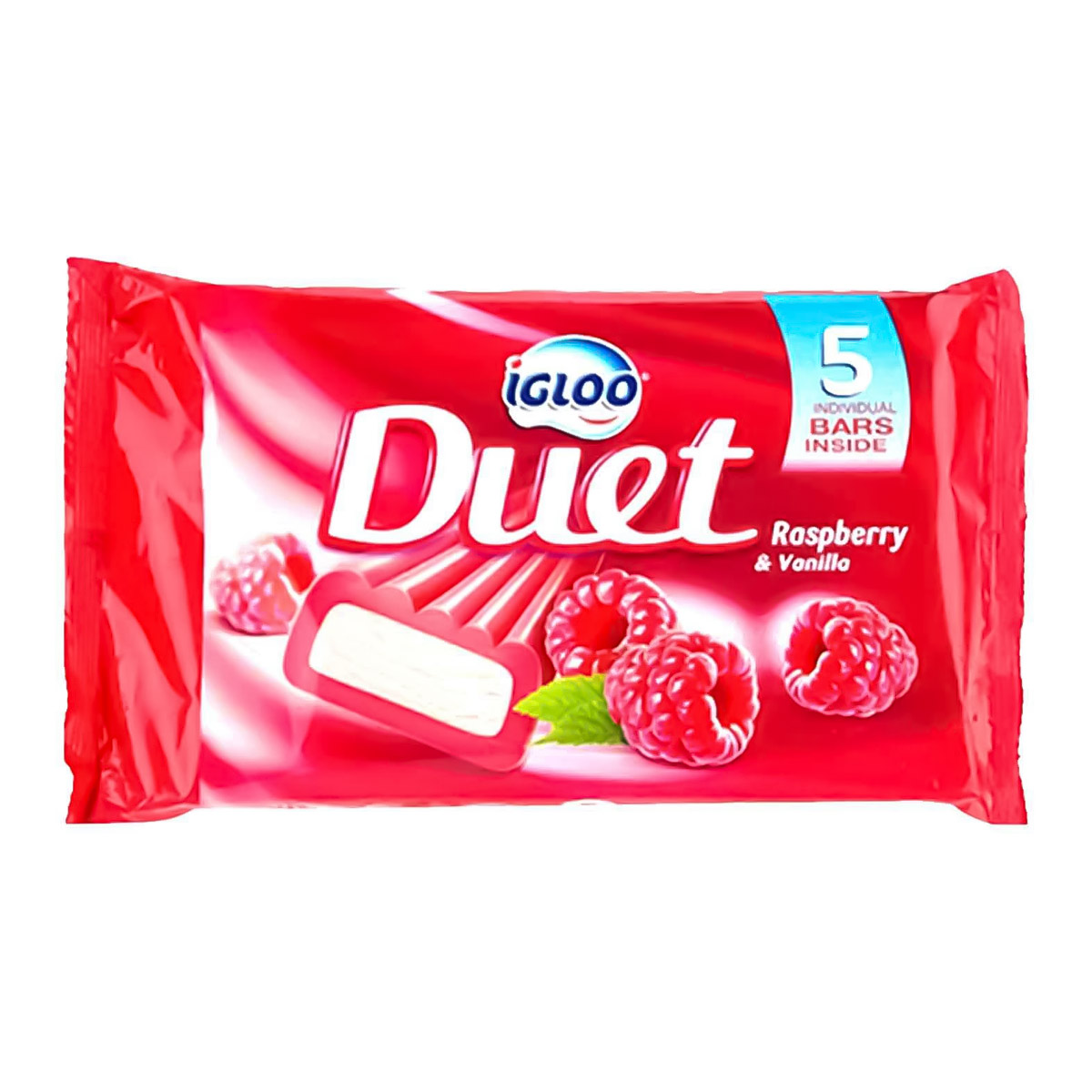 Igloo Duet Raspberry & Vanilla Bar