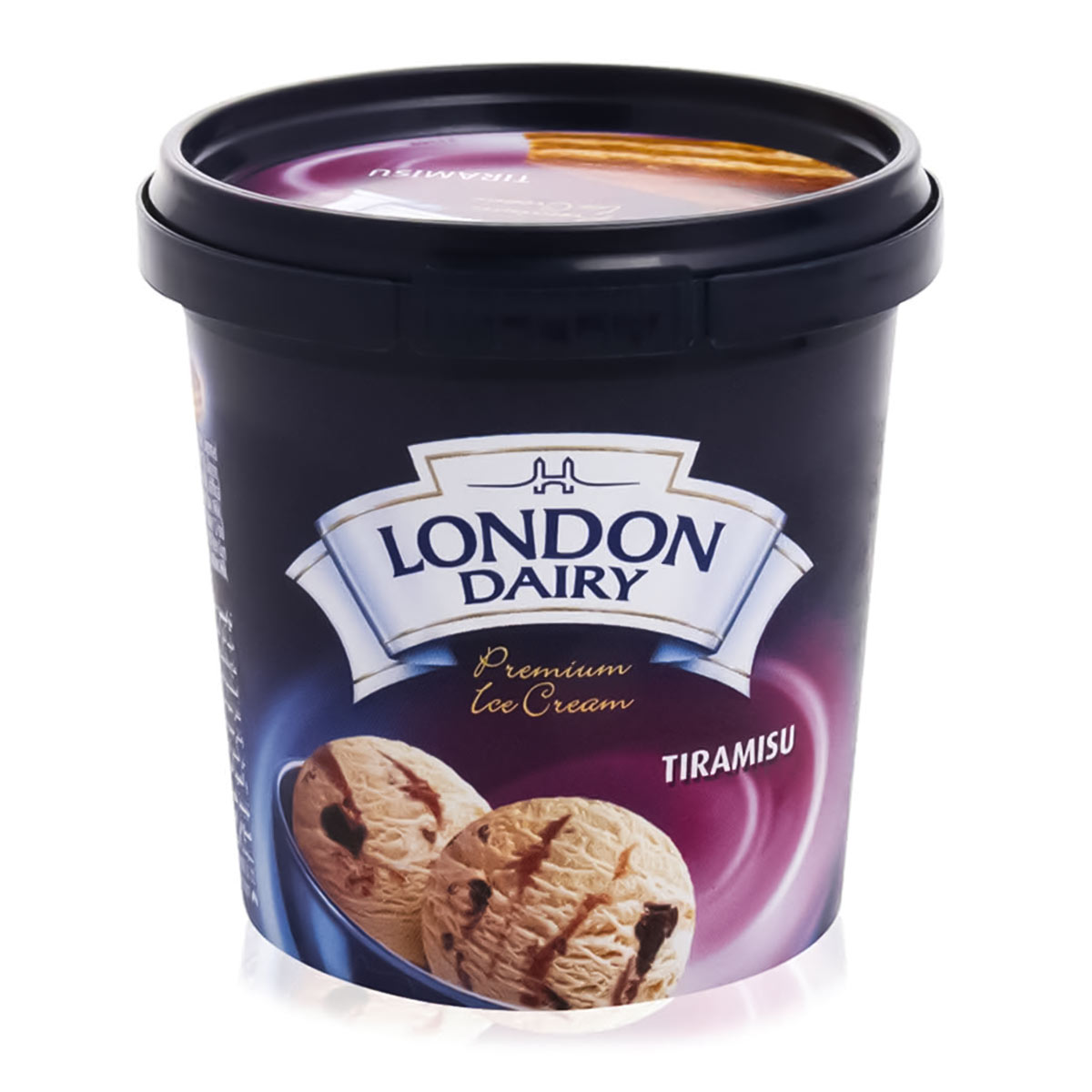 London Dairy Tiramisu Ice Cream Tub 125ml