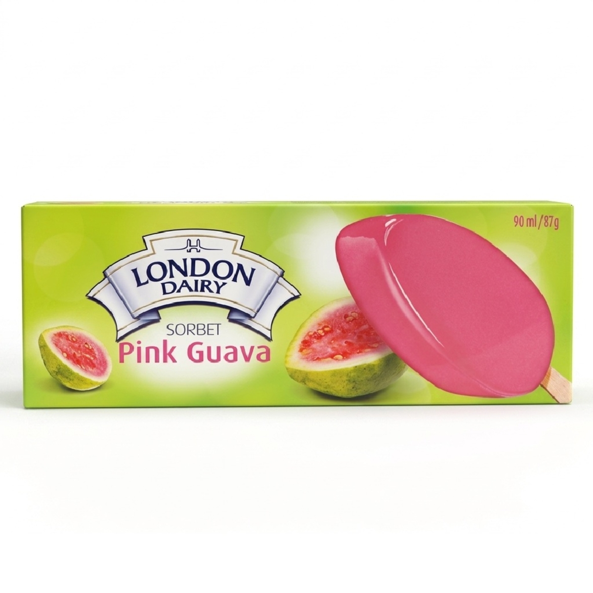 London Dairy Sorbet Pink Guava