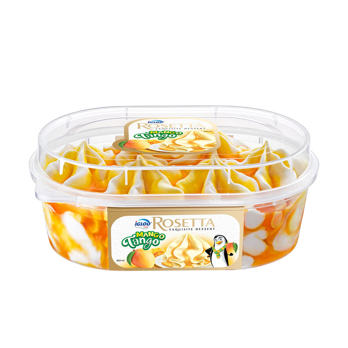 Igloo Rosetta Mango Tango Exquisite Dessert Ice Cream 850ml
