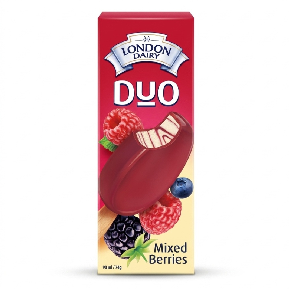 London Dairy Duo Mixed Berries 90ml