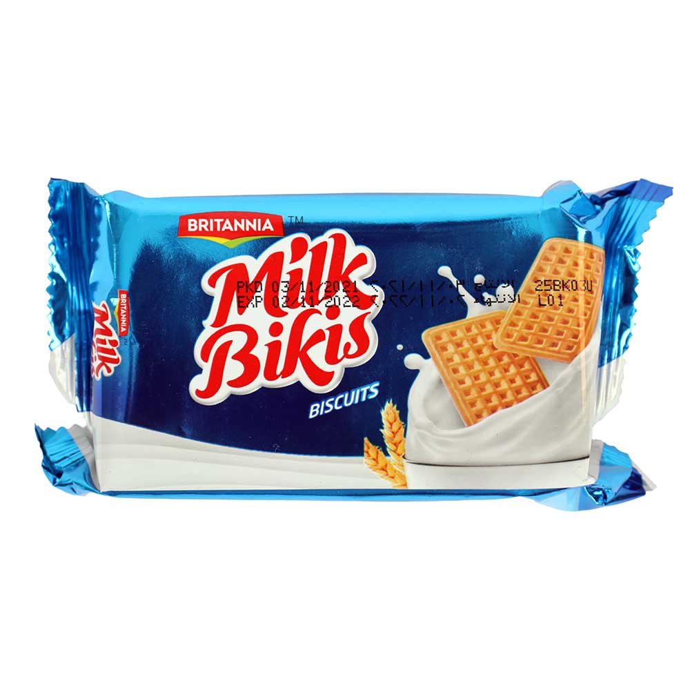 Britannia Milk Bikis Biscuits 100gm