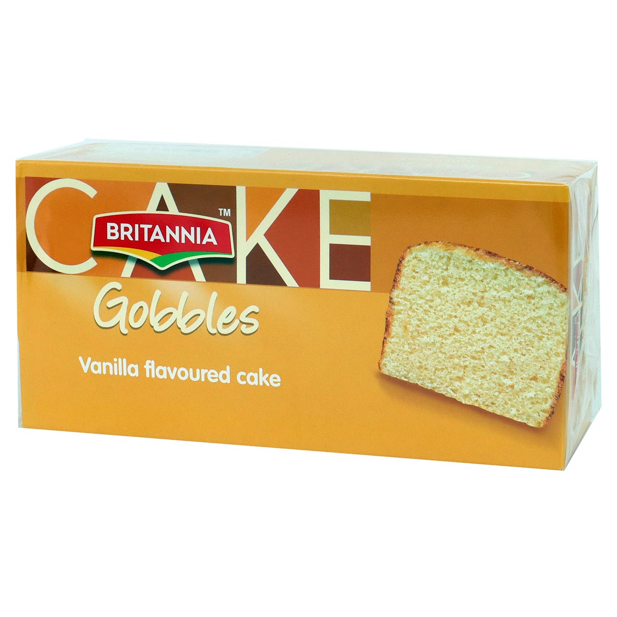Britannia Gobbles Vanilla Flavoured Cake 300g