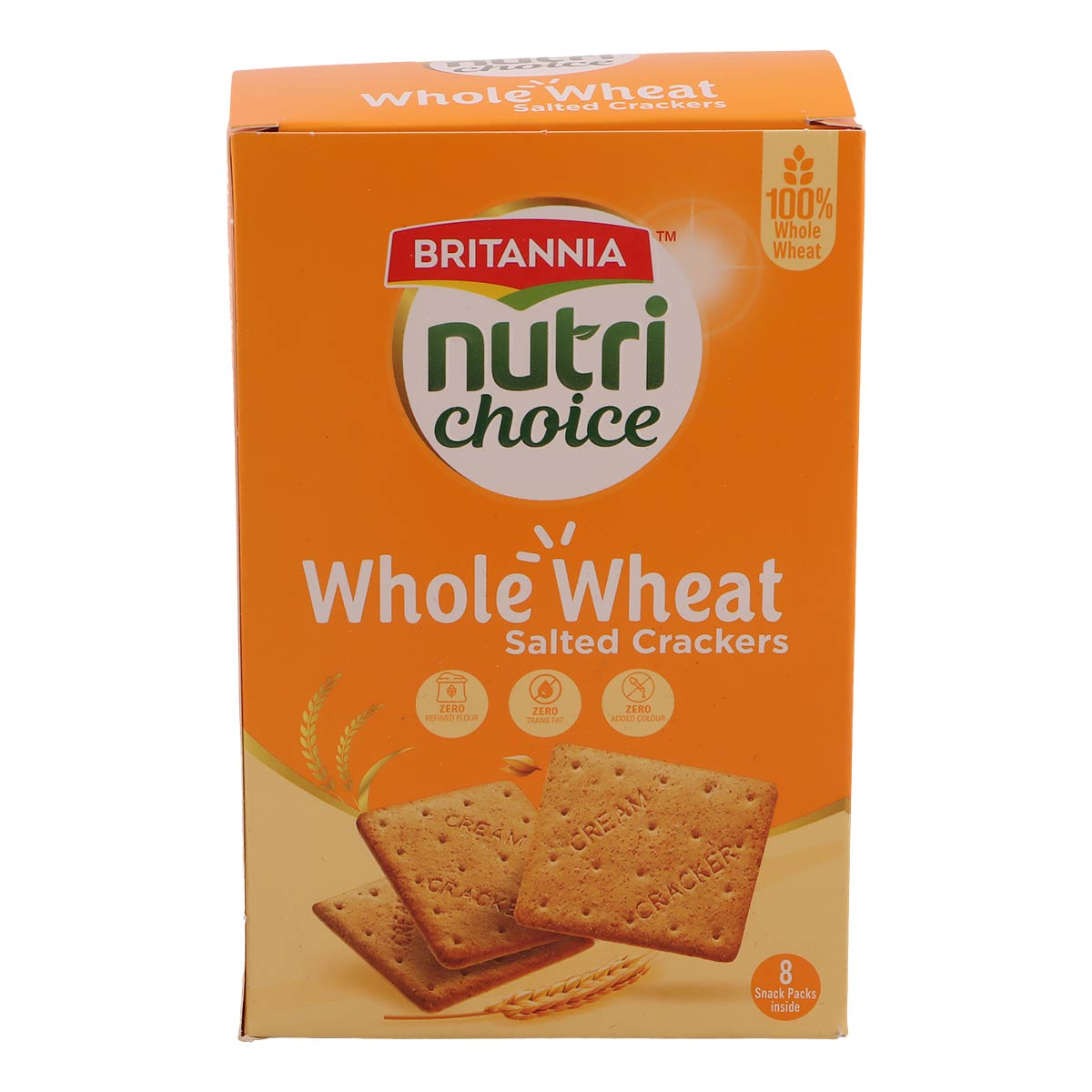 Britannia Nutri Choice Whole Wheat Salted Crackers 175g