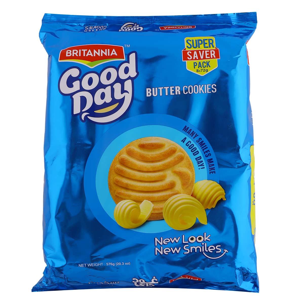 Britannia Good Day Butter Cookies 8x72g