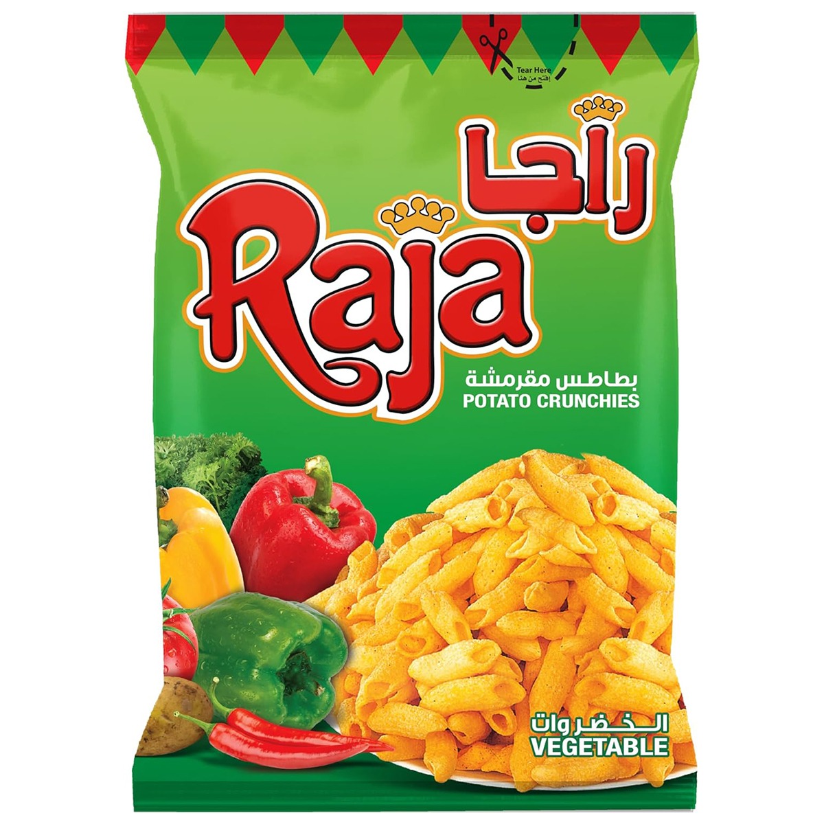 Raja Potato Crunchies 125g