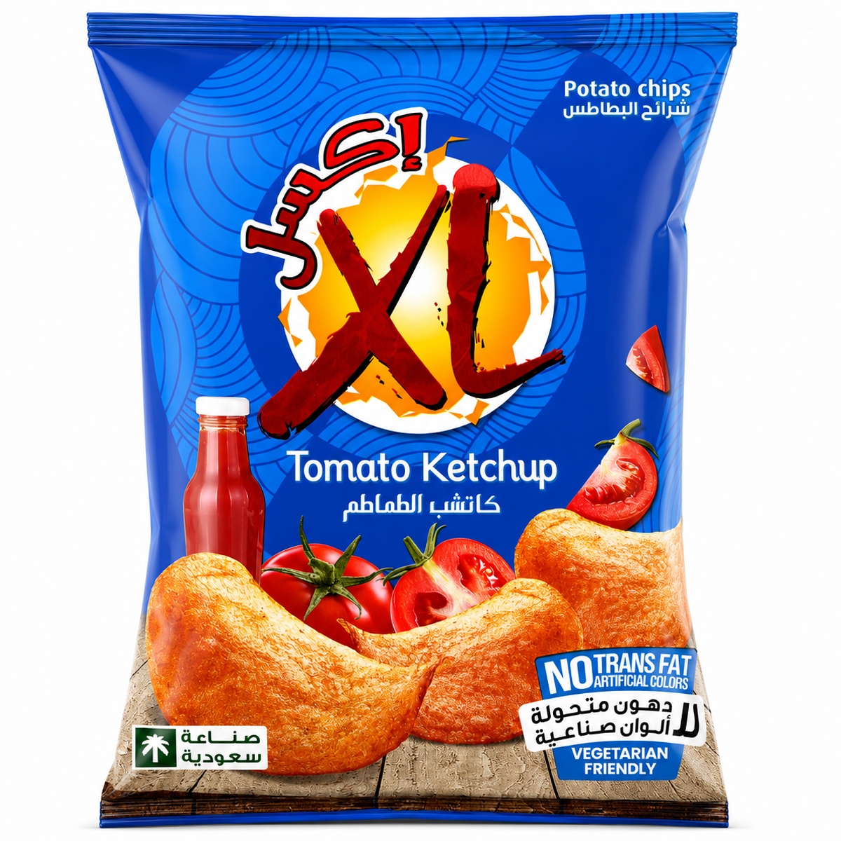 XL Potato Chips Tomato Ketchup 40g