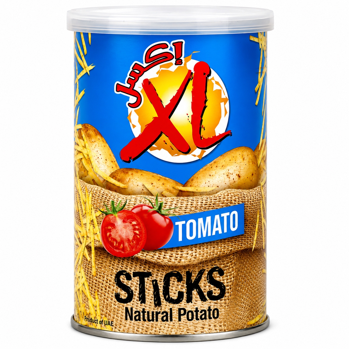 XL Natural Potato Sticks Tomato 35g