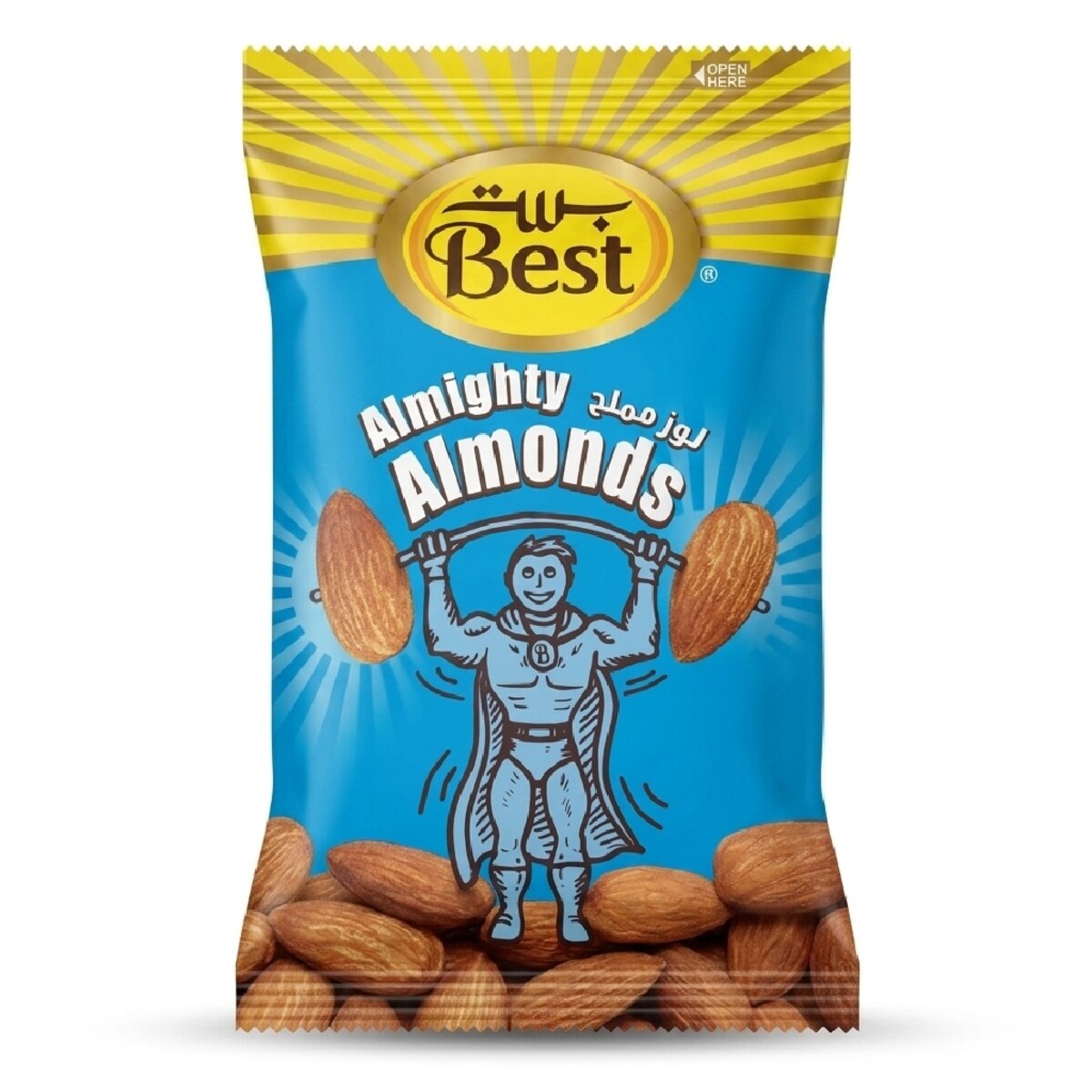 Best Almighty Salted Almonds Pouch 13g