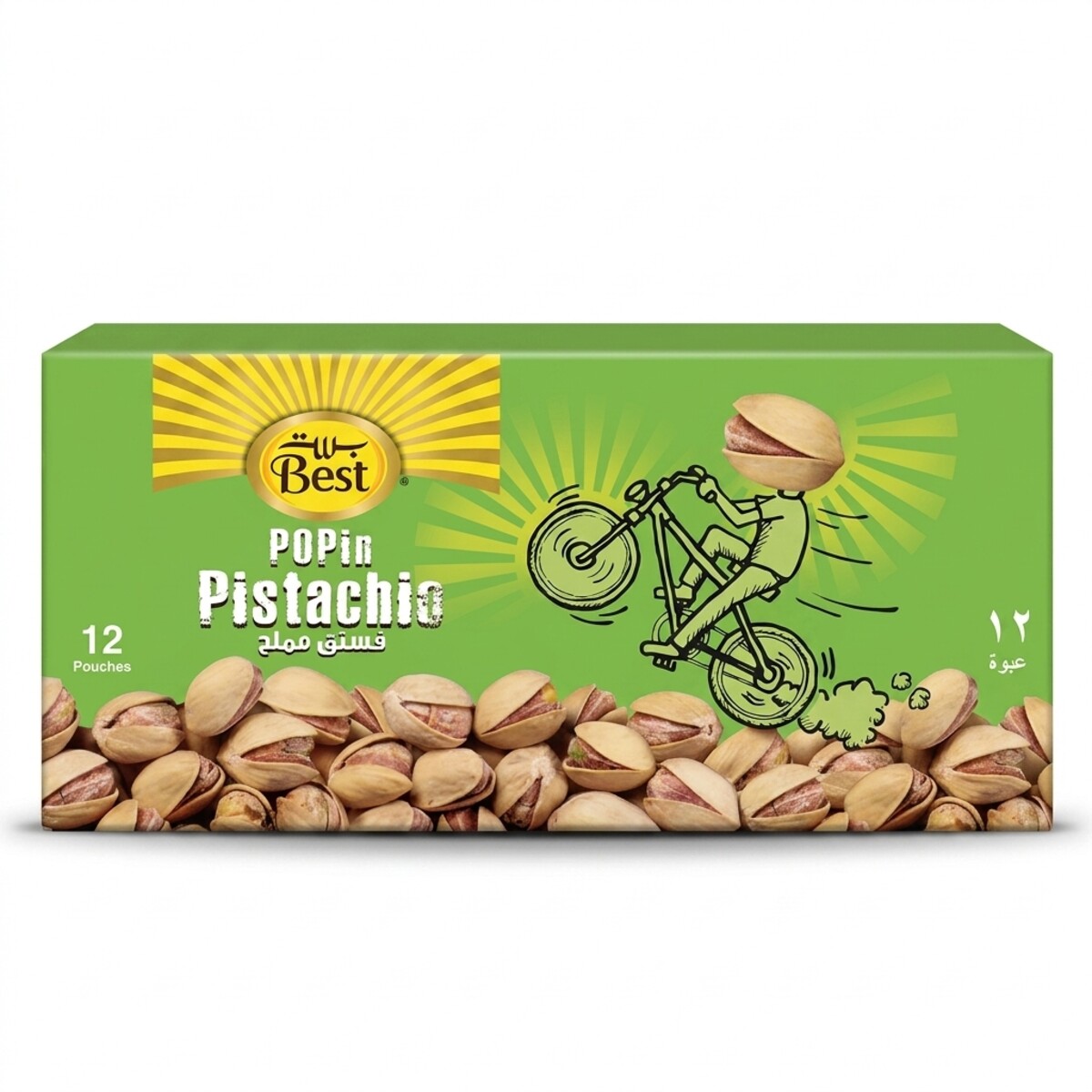 Best POPin Pistachio 12x13g