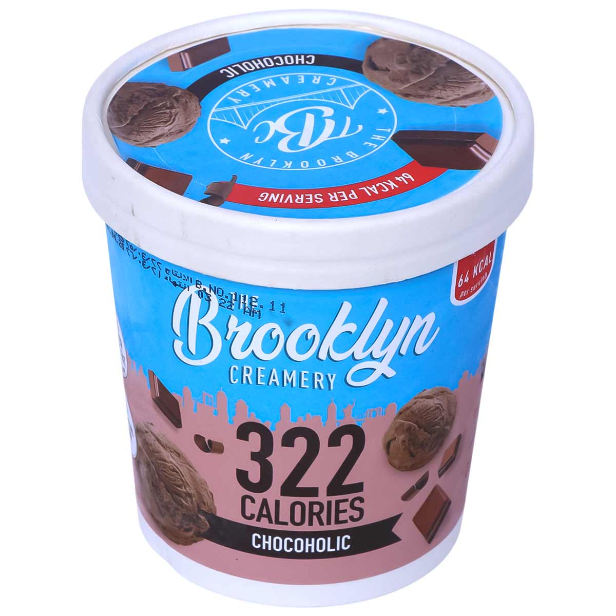 Brooklyn Low Calorie Chocolate Ice Cream 450ml
