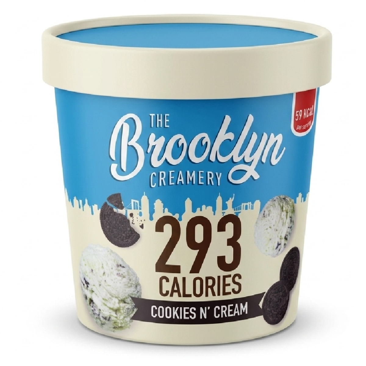 The Brooklyn Creamery Cookies N' Cream Ice 450ml