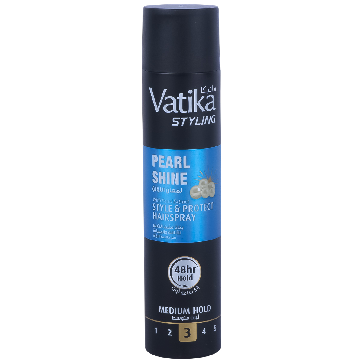 Vatika Pearl Extract Style Protect Hair Spray 250ml