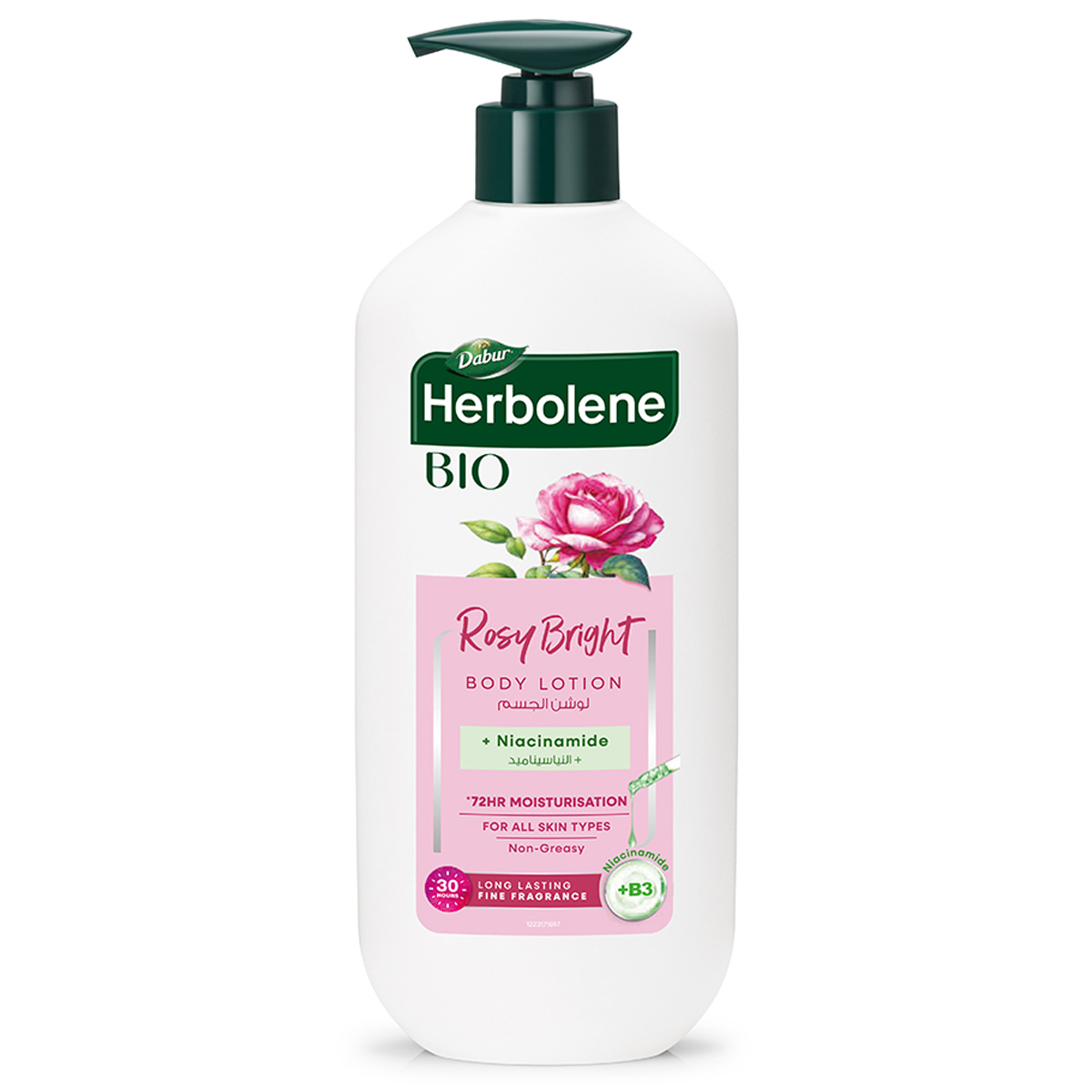 Herbolene Bio Rosy Bright Body Lotion 400ml