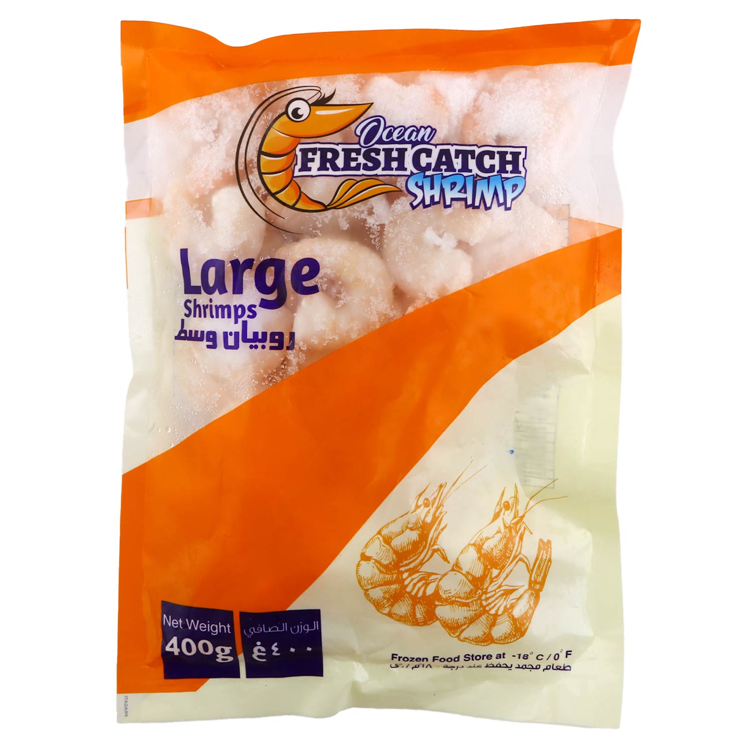 Ocean Fresh Catch Large Shrimp 400g