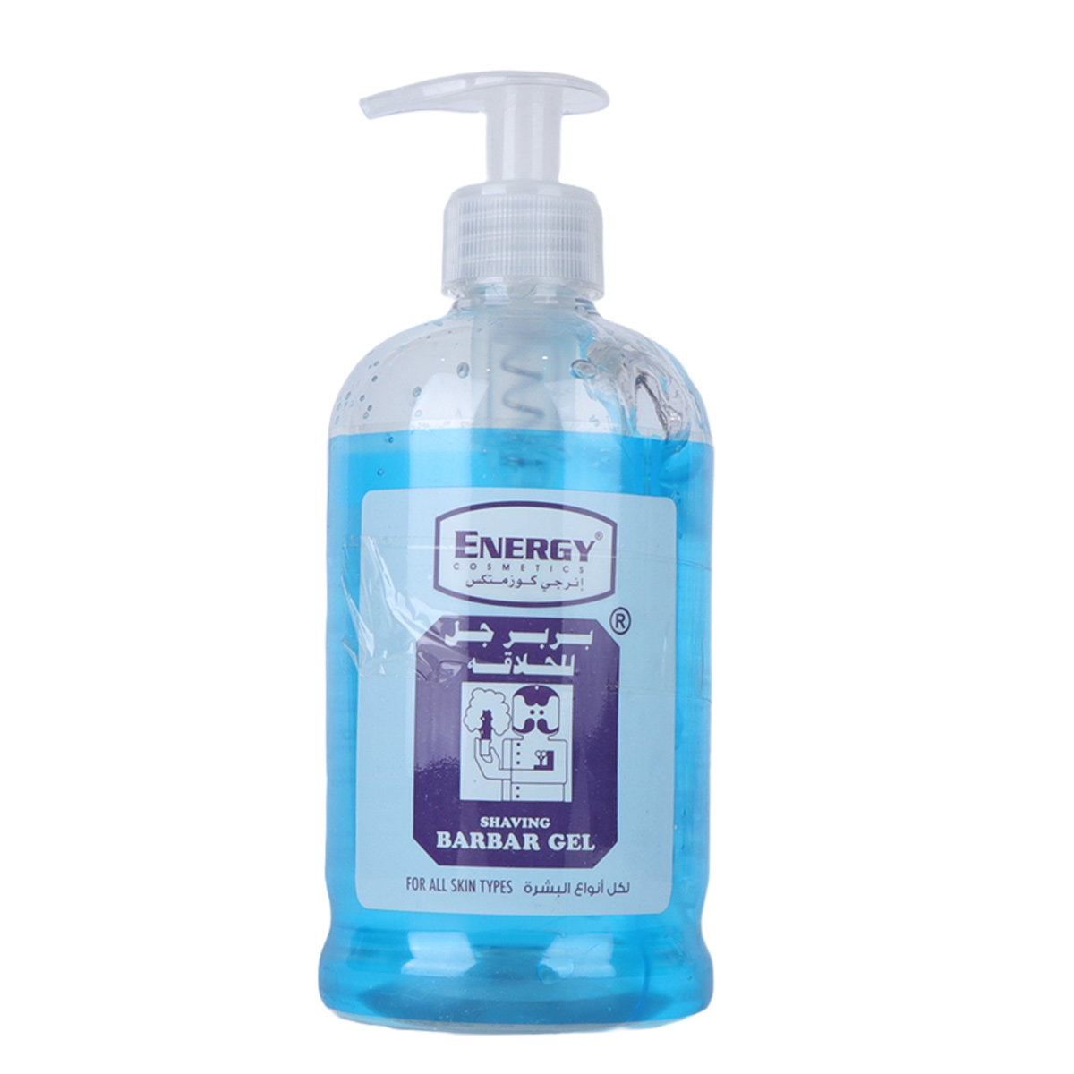 Barber Hair Styling Gel with Pump 500ml
