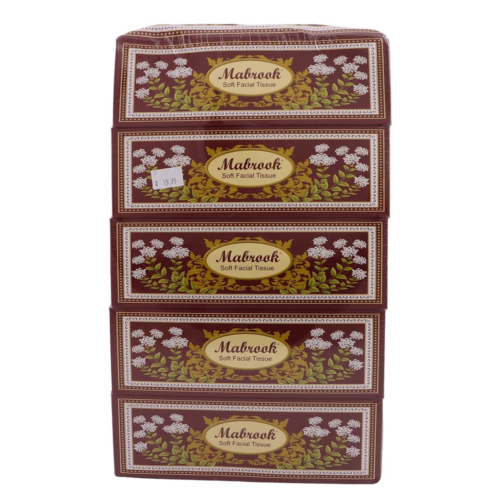 Mabrook Soft Facial Tissue 5 boxes
