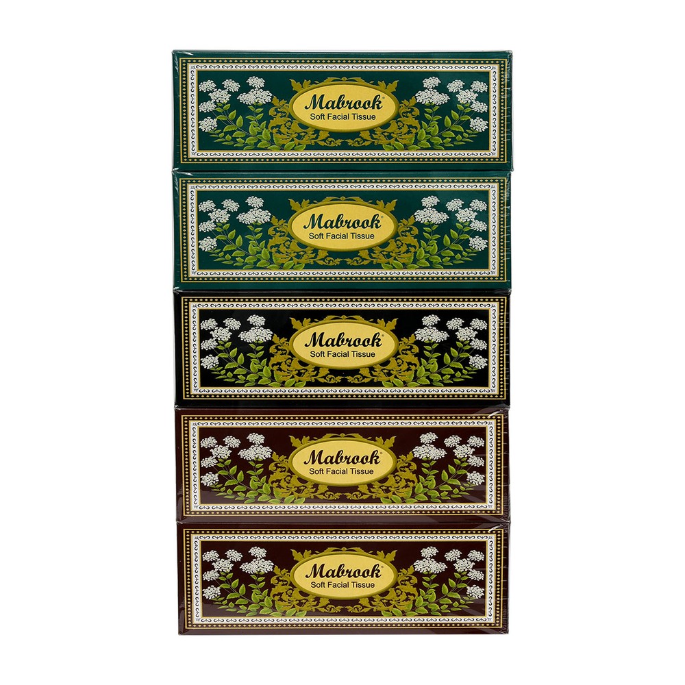 Mabrook Facial Tissue 5 x 200 Sheets