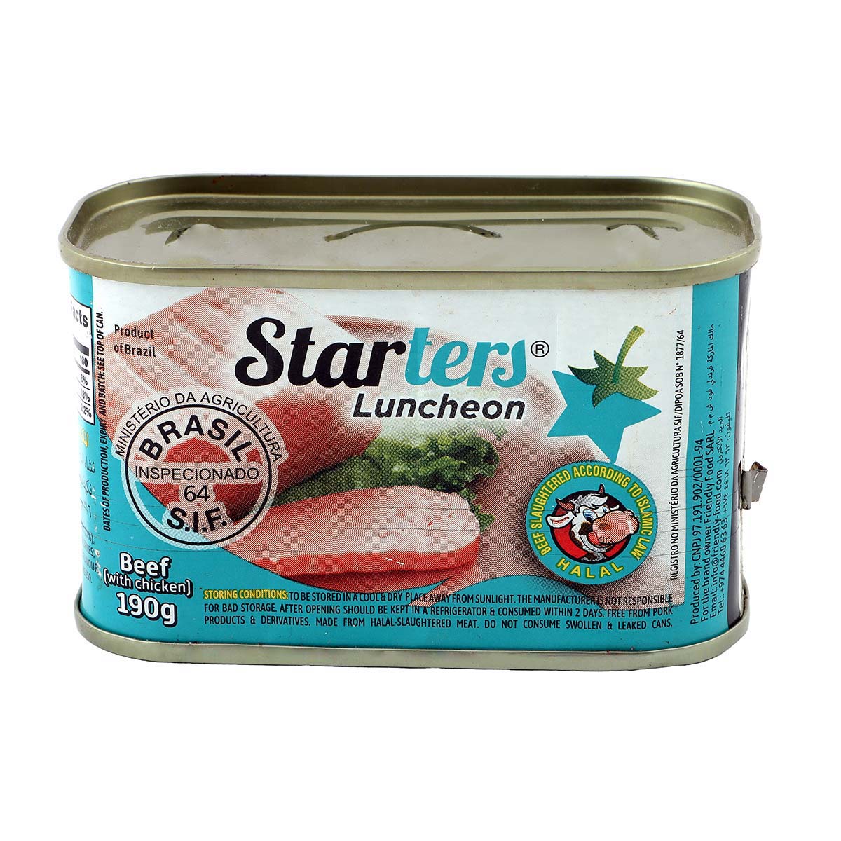 Starter Luncheon Beef Meat 190g