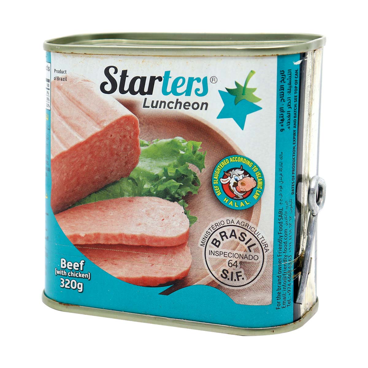Staters Luncheon Beef with Chicken 320g