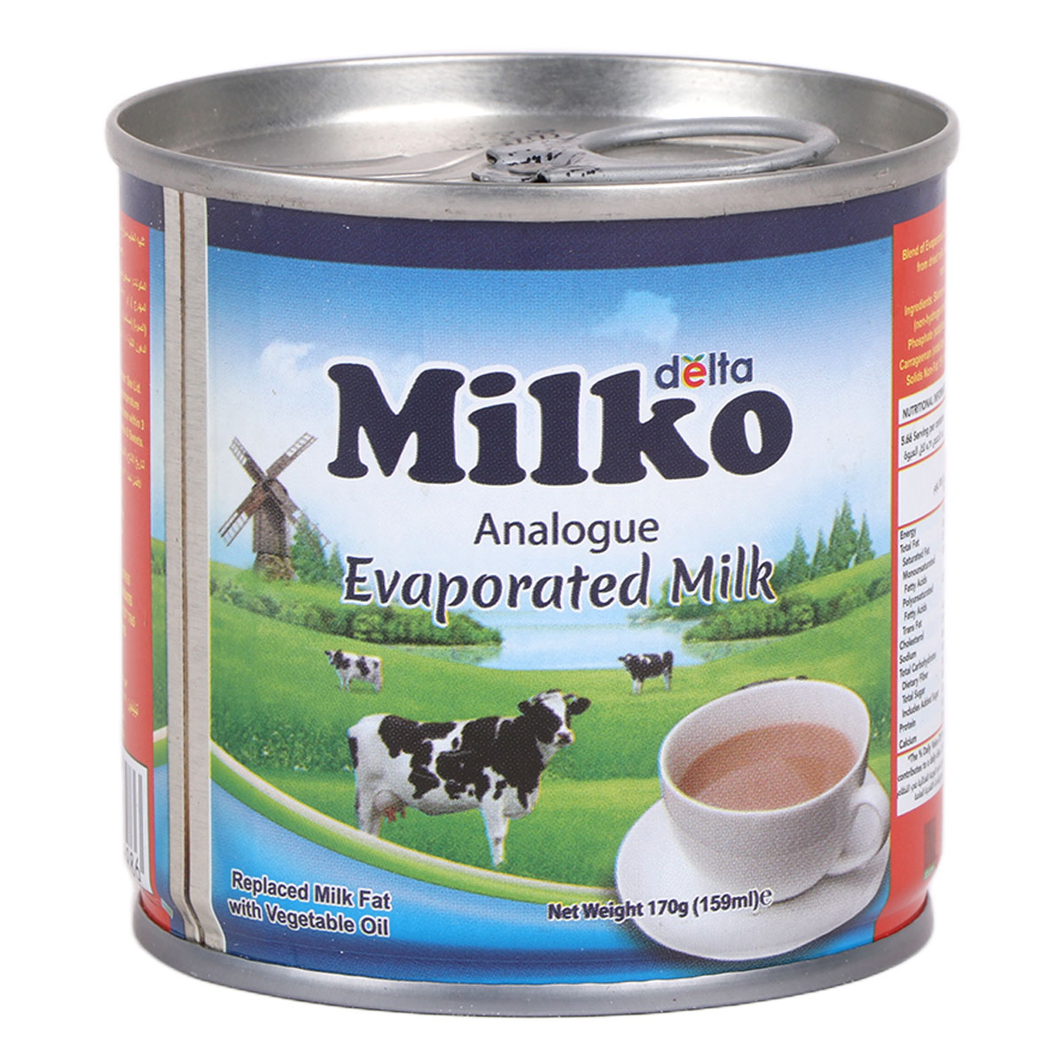 Milko Evaporated Milk 159ml