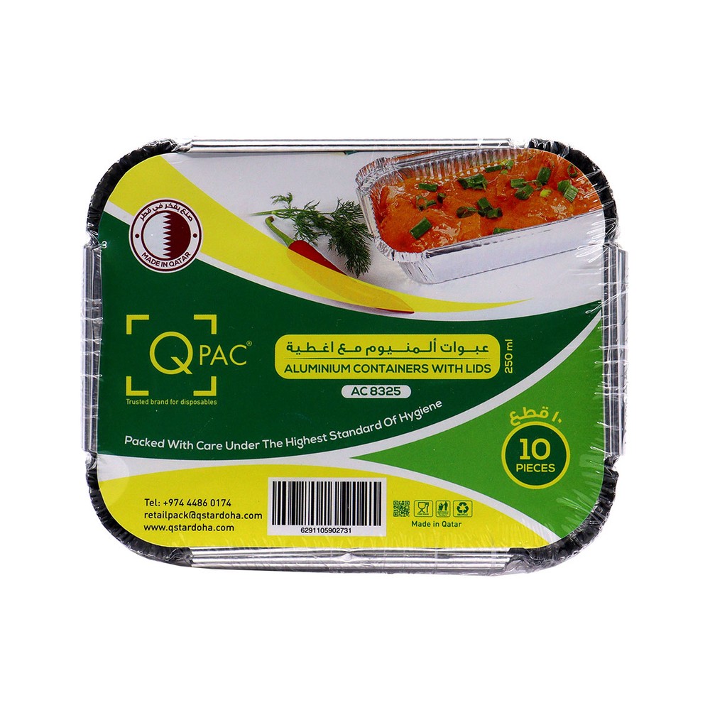 Qpac Aluminium Conainer 8325