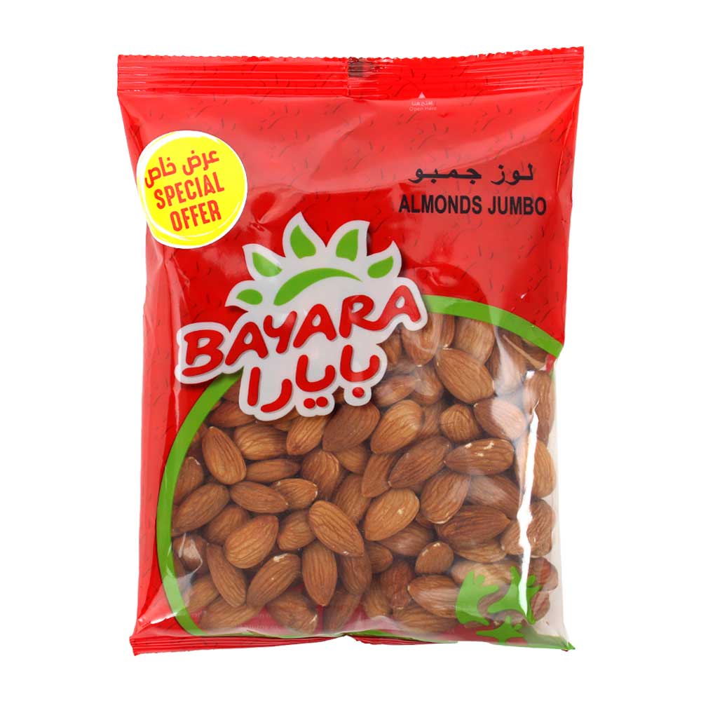 Bayara Almonds Jumbo 300g | Dry & Natural Foods | Seeds & Nuts | Nuts