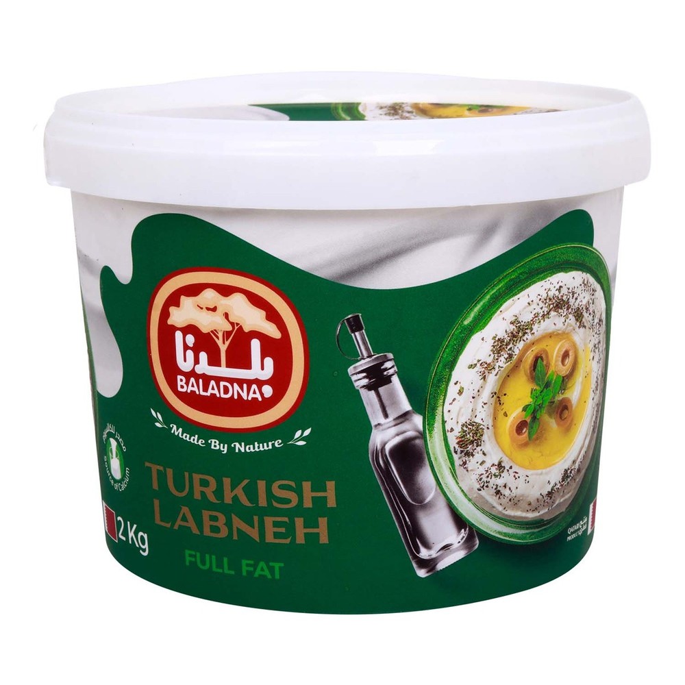 Baladna Turkish Labneh Full Fat 2Kg | Dairy - Egg & Cheese | Labneh