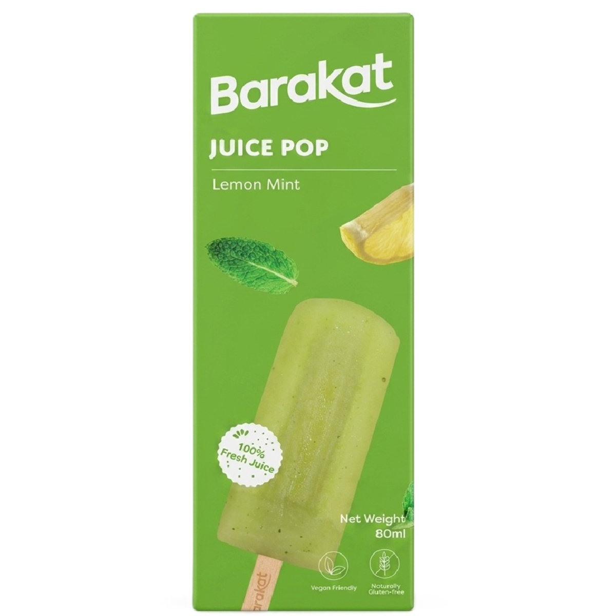 Barakat Juice Pop Lemon Mint 80ml