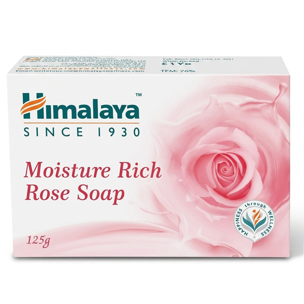 Himalaya Moisture Rich Rose Soap 125g