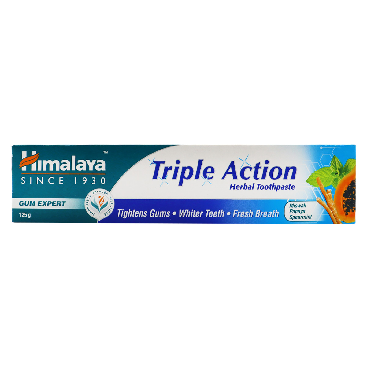 Himalaya Triple Action Herbal Toothpaste Gum Expert 125g