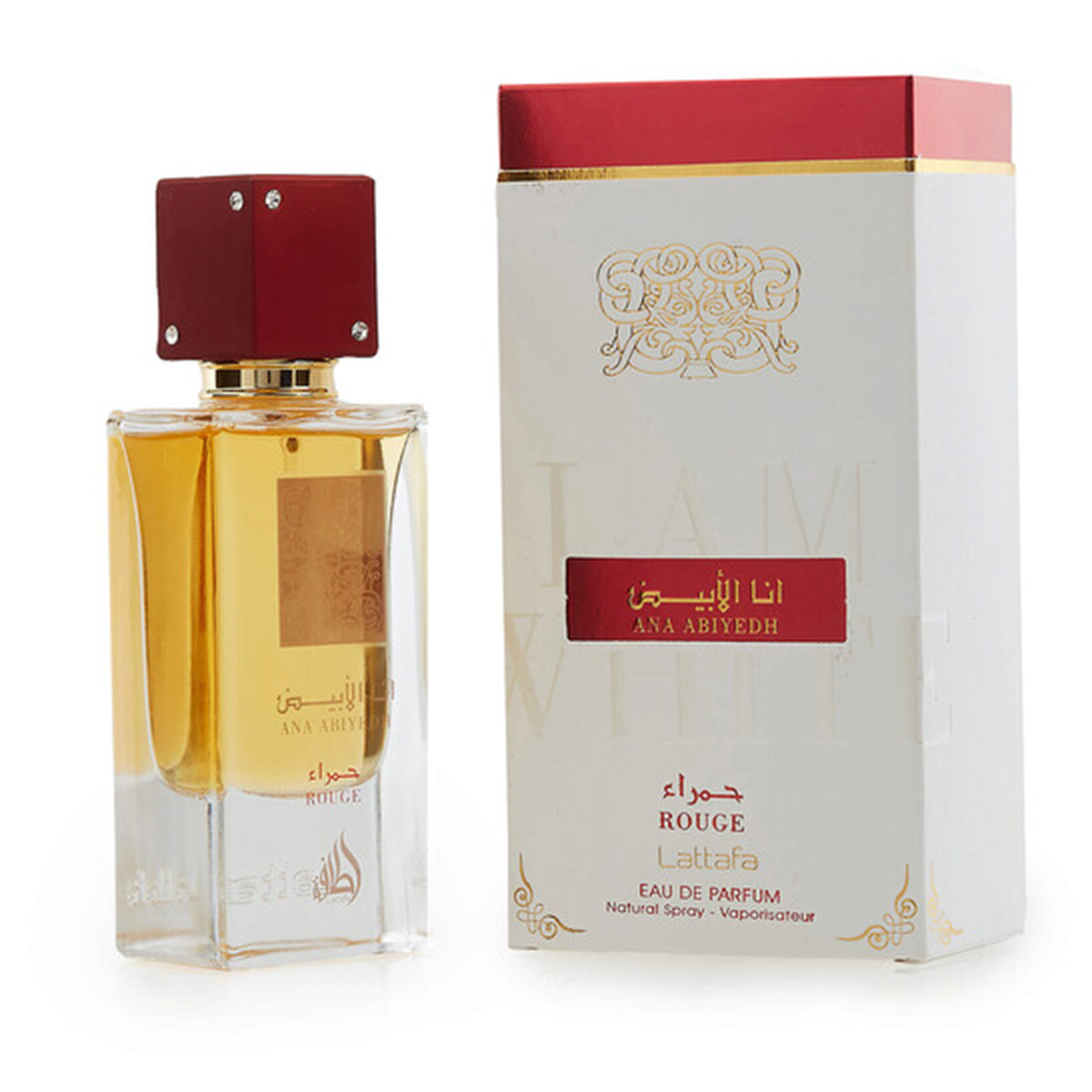 Lattafa Ana Abiyedh Rouge Unisex Eau De Parfum 60ml