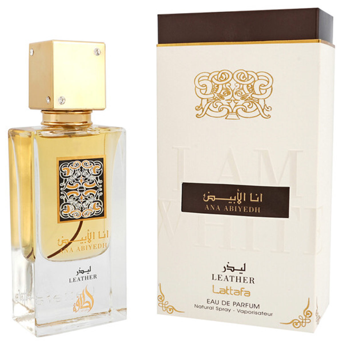 Lattafa Ana Abiyedh Leather Unisex Eau De Parfum 60ml