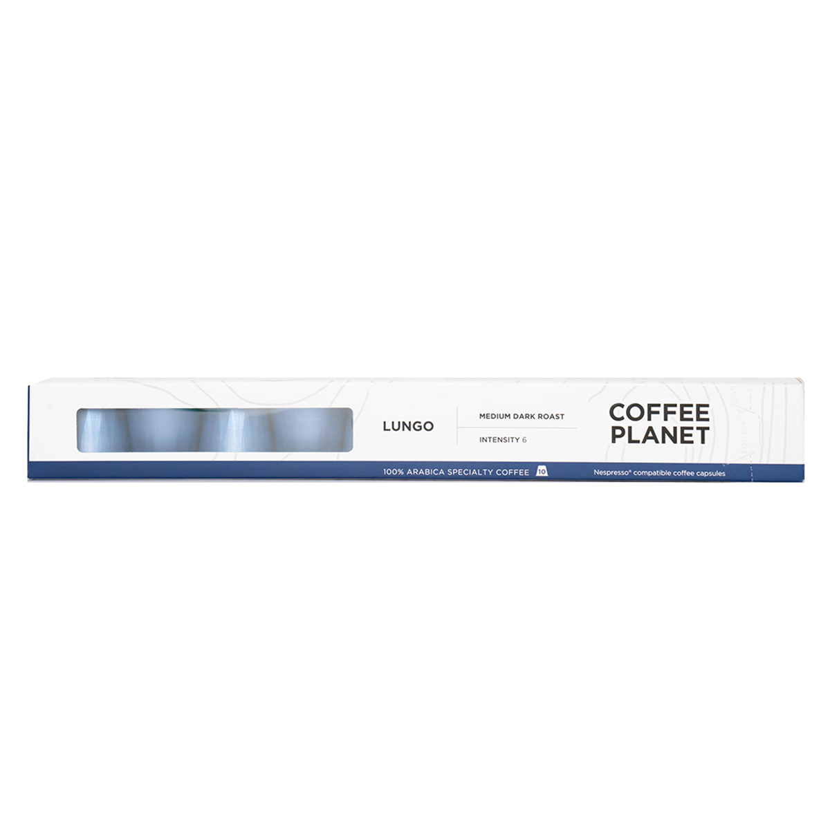Coffee Planet Medium Dark Roast Lungo Intensity 6