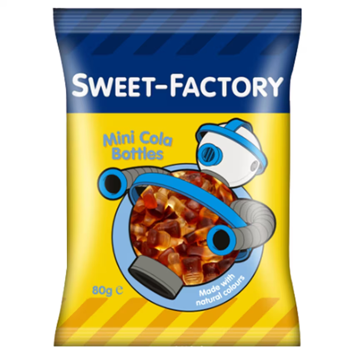 Sweet Factory Mini Cola Bottles 80g