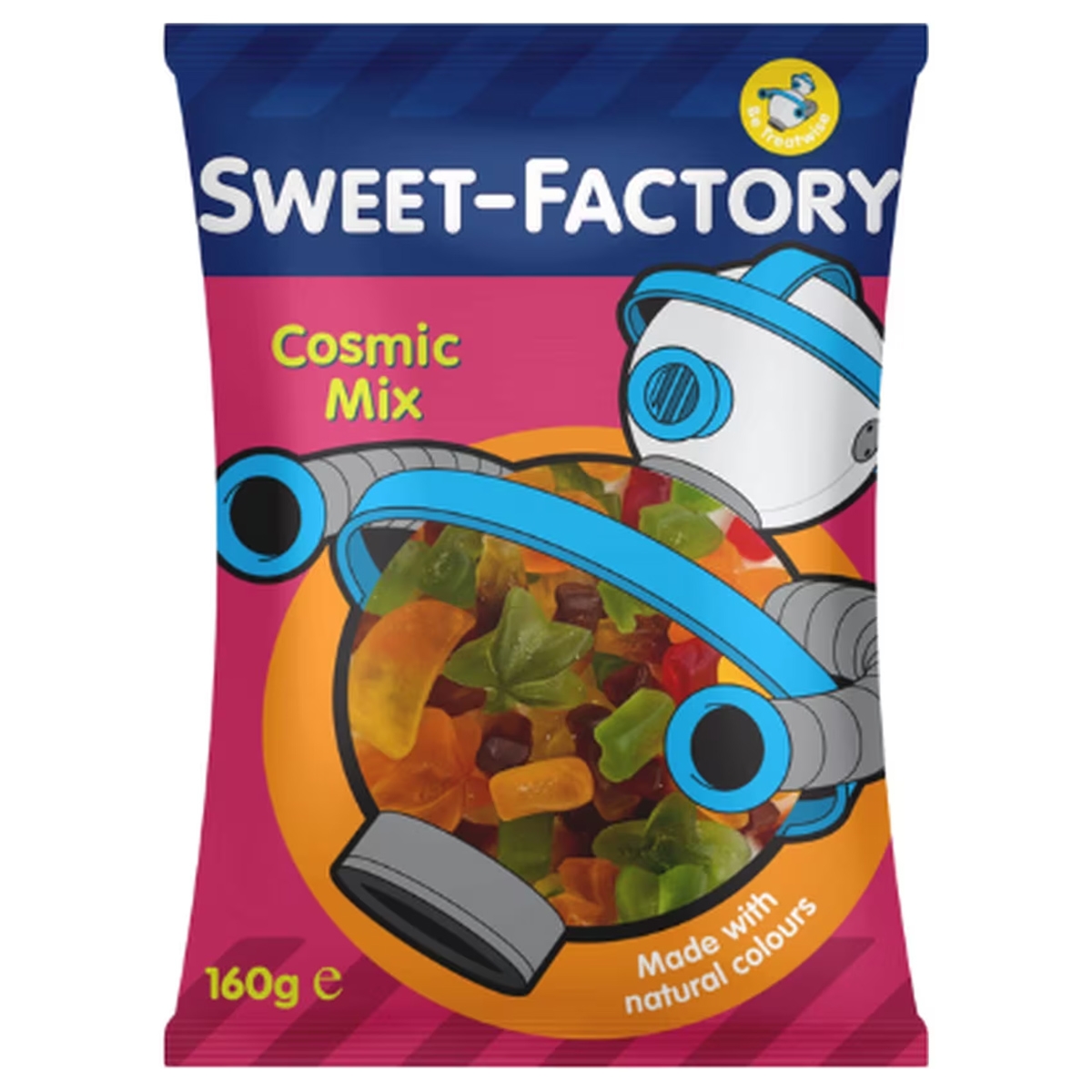 Sweet Factory Cosmic Mix Gummy Candy 160g