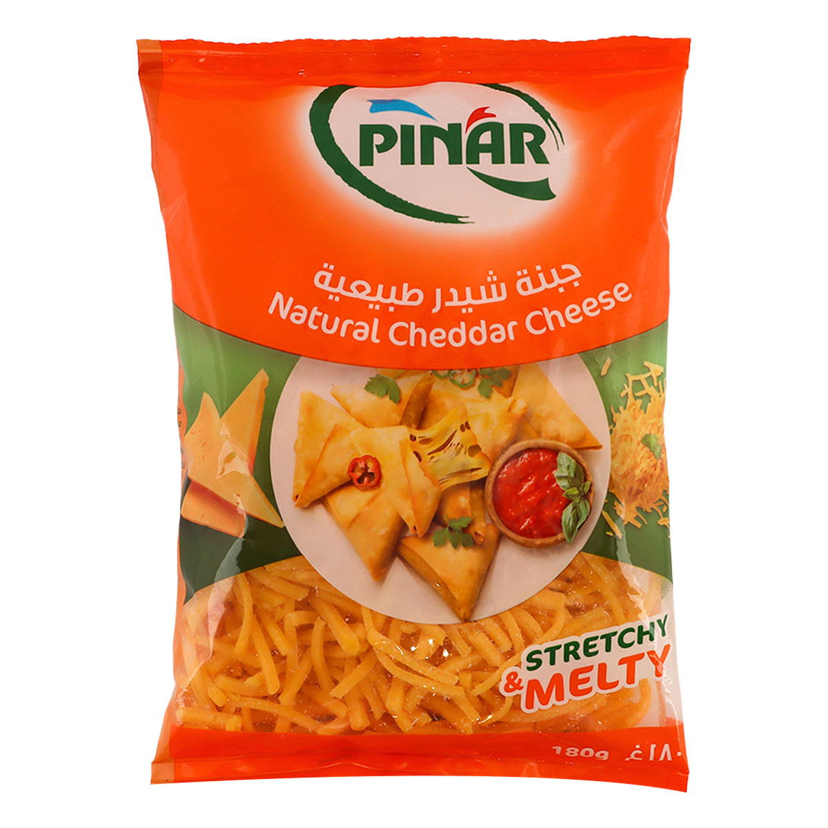 Pinar Cheddar Shredded 180g