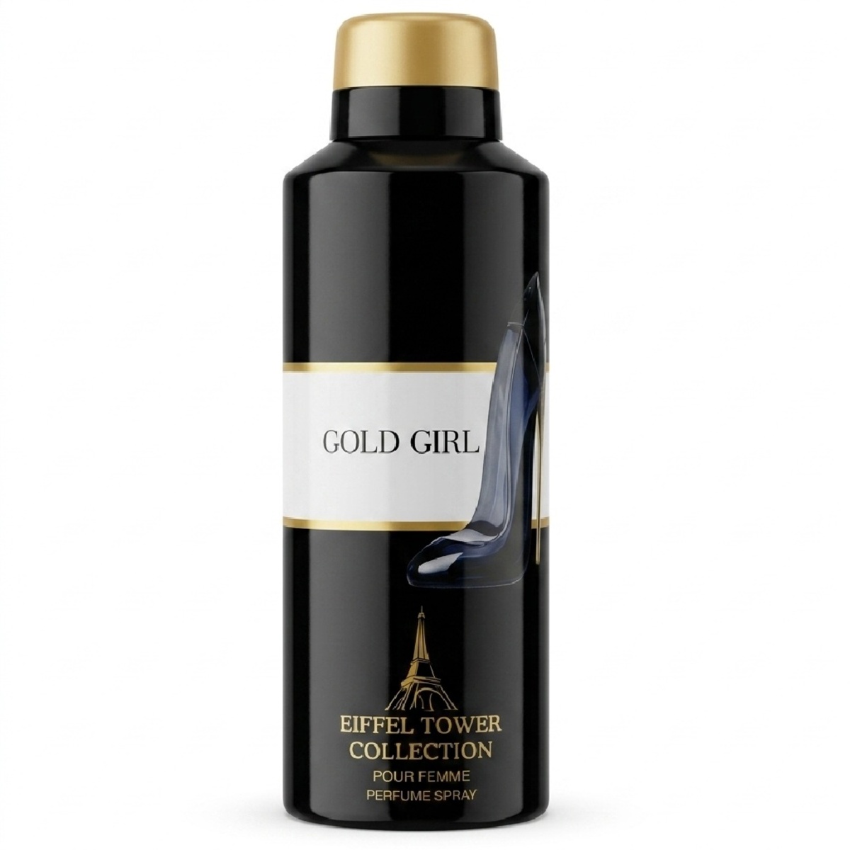 Eiffel Tower Collection Gold Girl Perfume Spray for Women 200ml