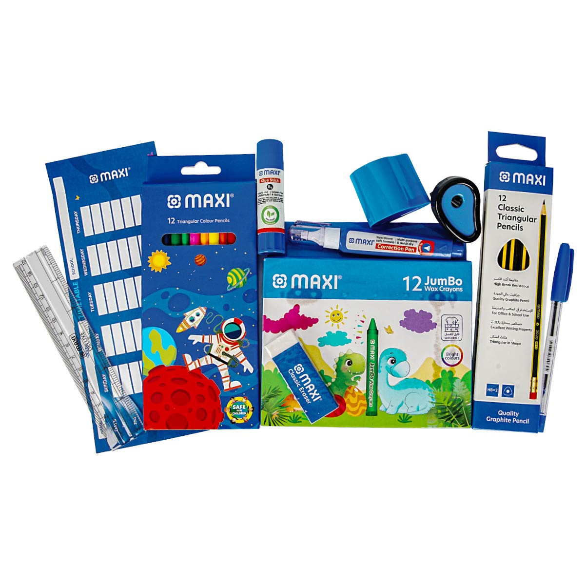 Maxi School Essentials MXZPB-4