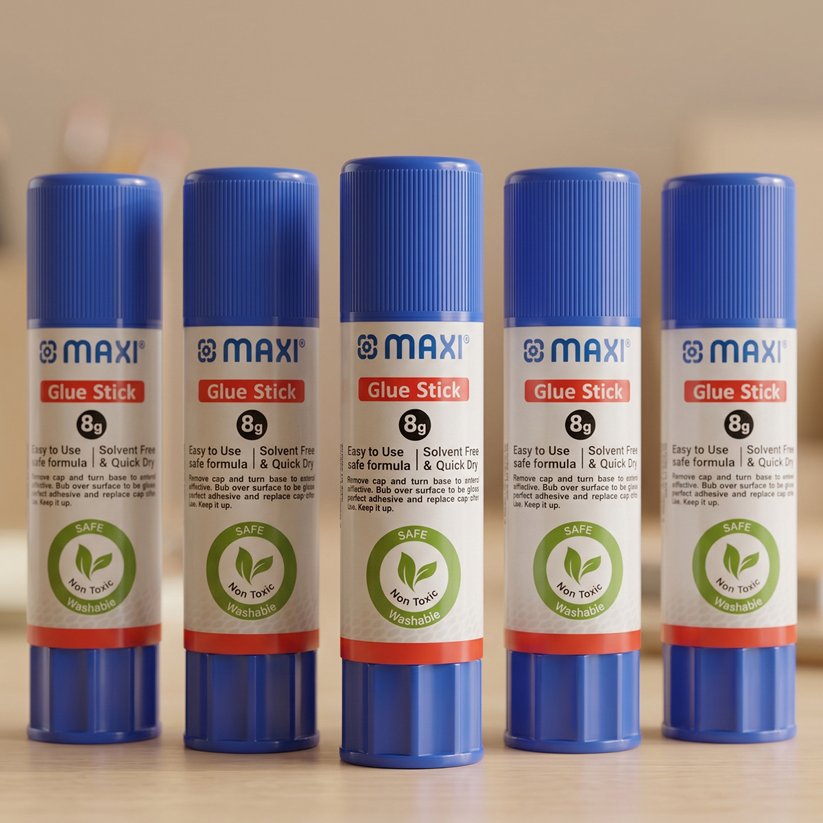 Maxi Glue Stick 5 x 8g Set
