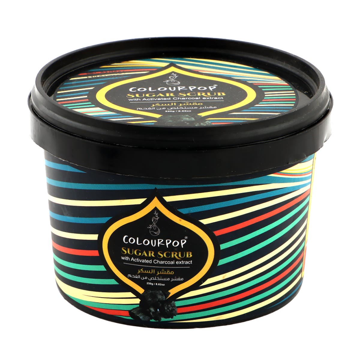 Colour Pop Sugar Scrub Activated Charcoal Extract 250g