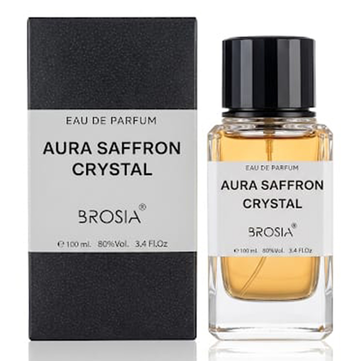 Eau De Parfum Aur Saffron Crystal Brosia 100ml
