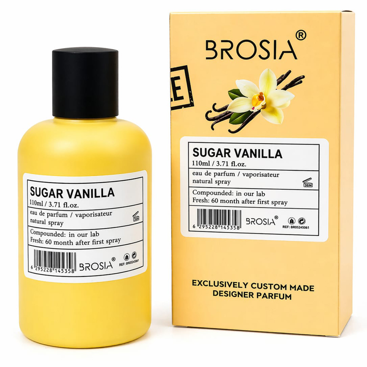 Brosia Sugar Vanilla Arabic Perfume 110ml
