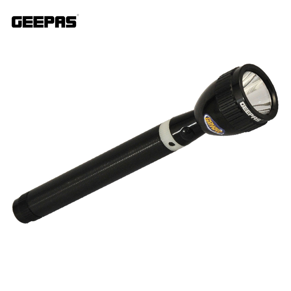 Geepas Flashlight Length Rechargeable 287MM - GFL3803