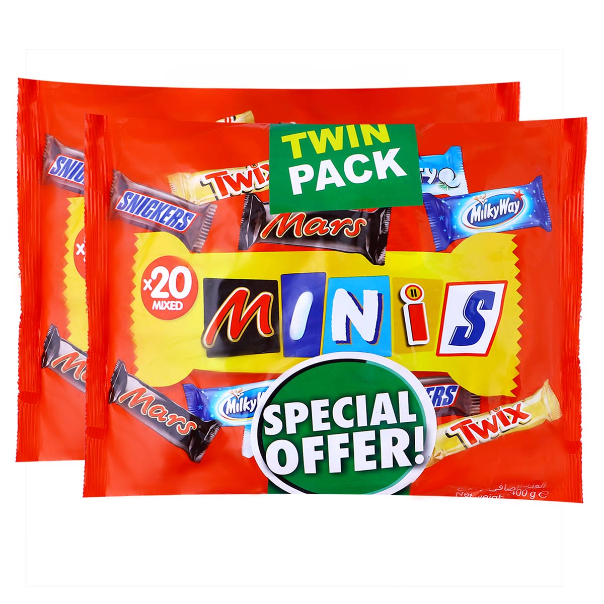 Twin Pack Minis Special Offer 2x400g