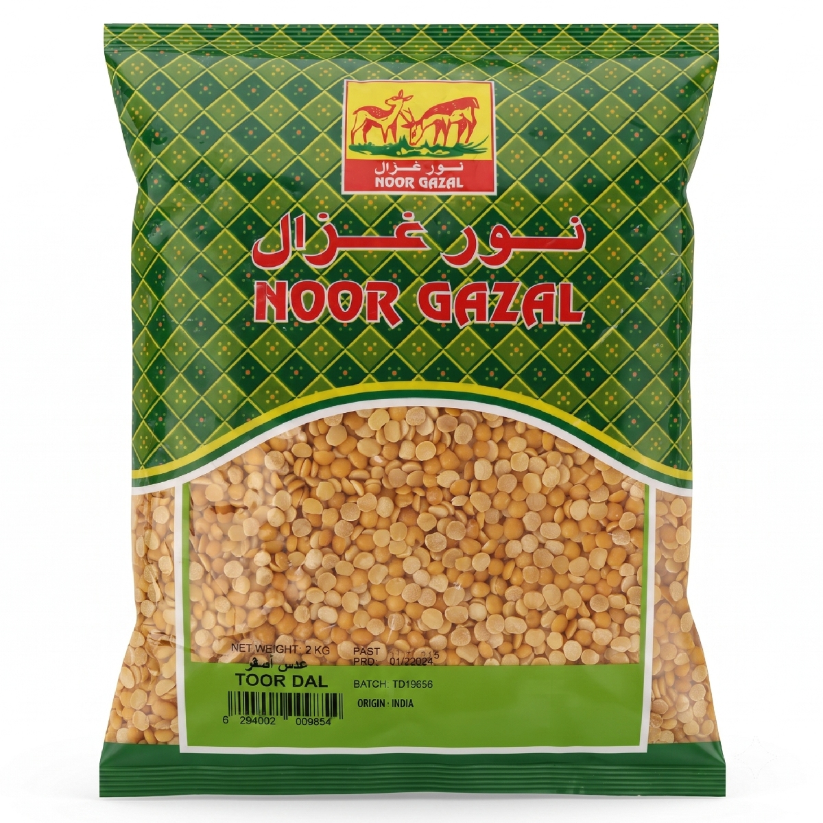 NOOR GAZAL Toor Dal 2kg